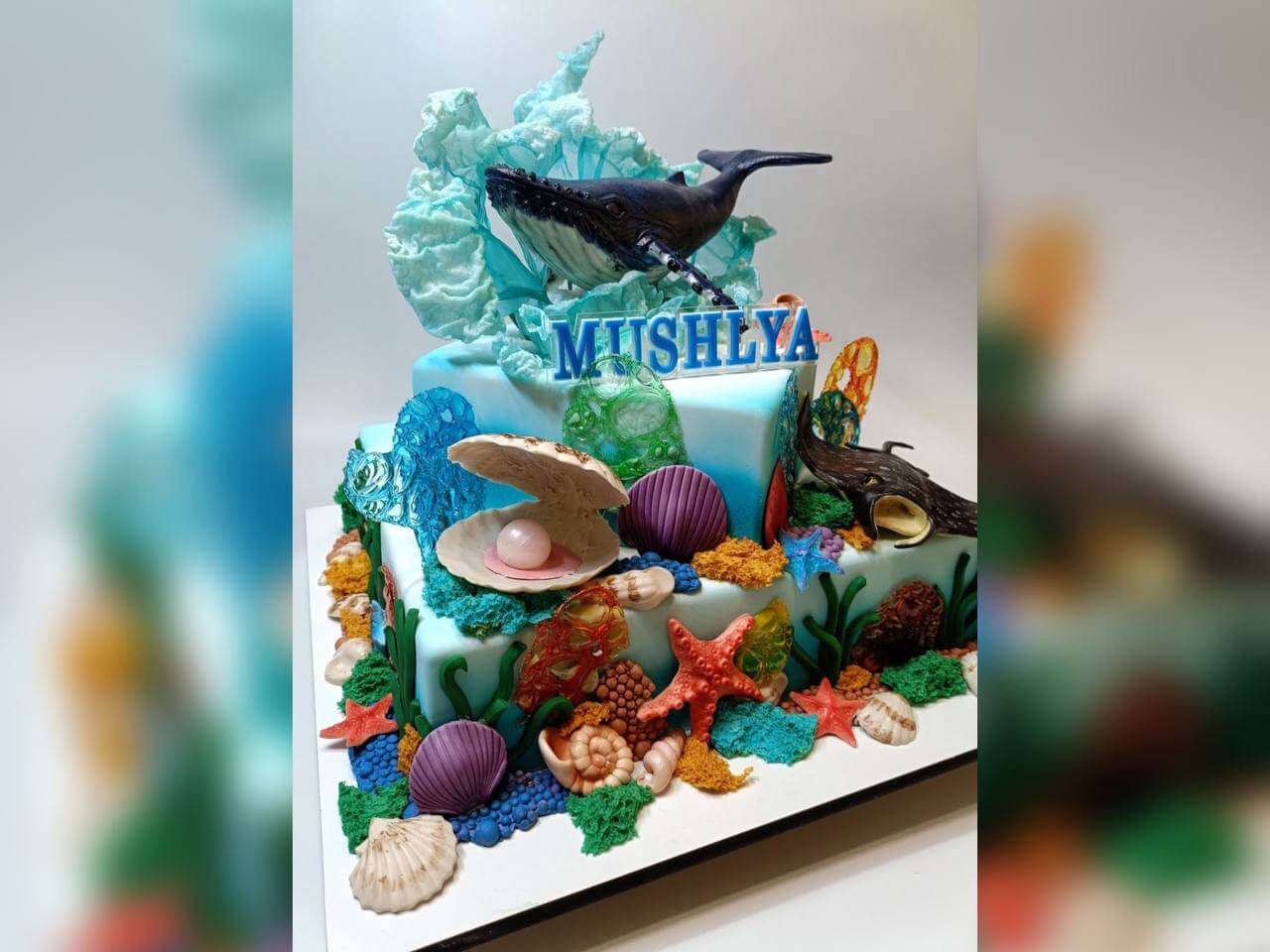У Дніпрі кондитер створив торт у формі морського дна
