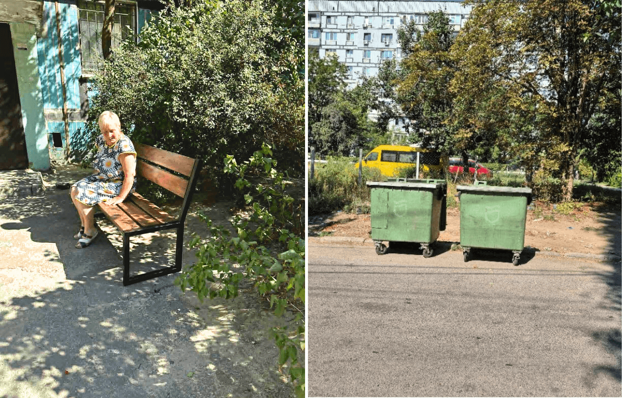 У Дніпрі активізували роботу з благоустрою: вивезення сміття і нові лавочки