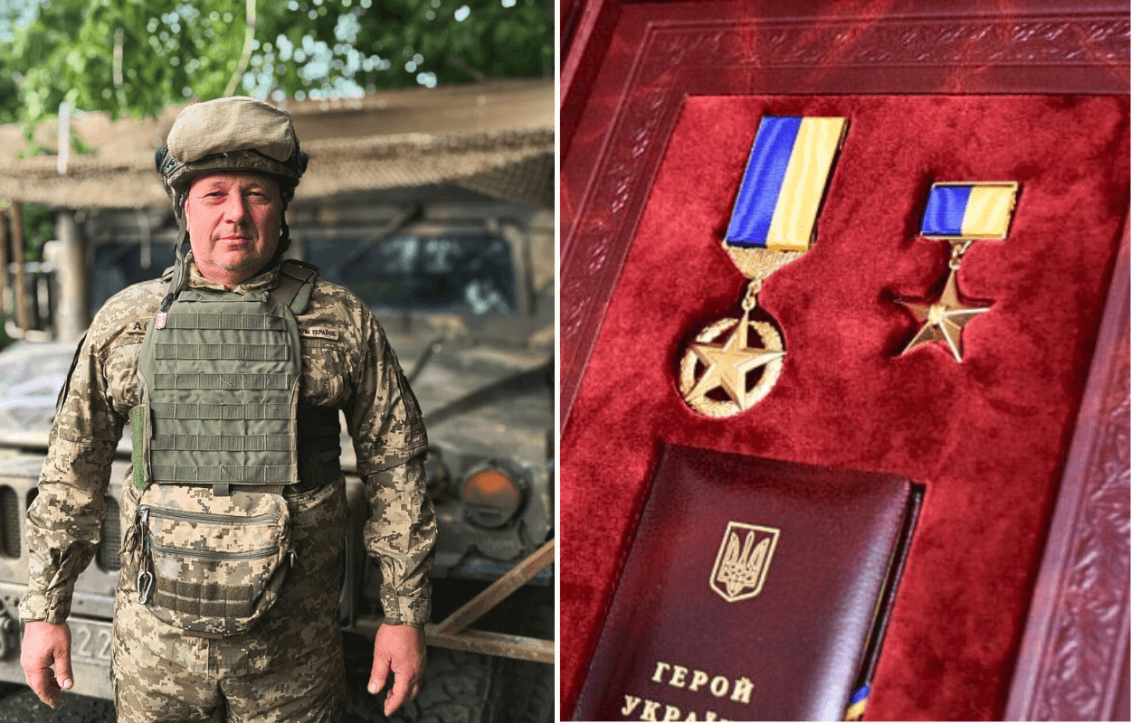 Захисник з Дніпра став Героєм України