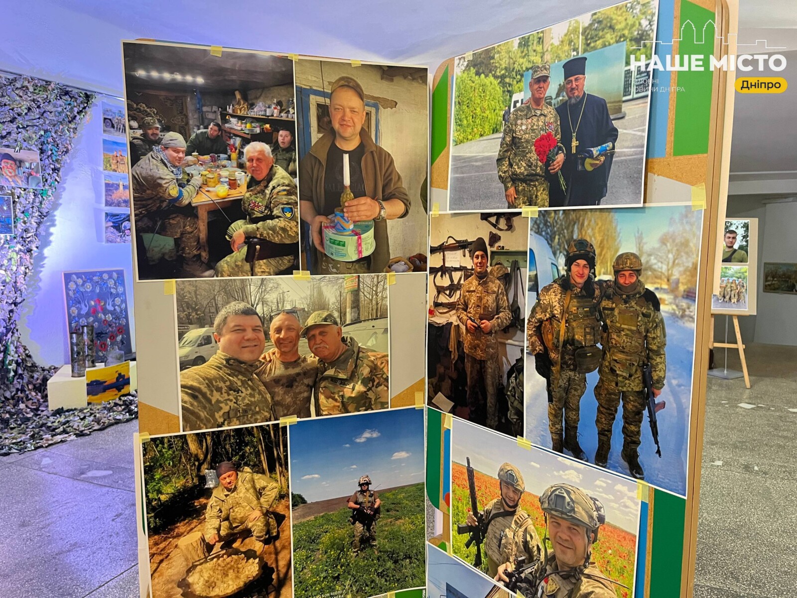 Фотовиставка «Дякуємо за кожен день життя» у Дніпрі