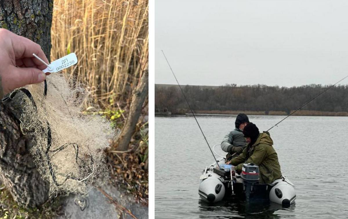 Рекордні порушення на водоймах: дії Дніпропетровського рибоохоронного патруля
