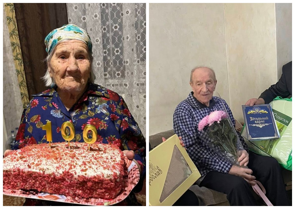 Дніпро вітає 100-літніх героїв: берлінський ветеран і ветеранка оборони