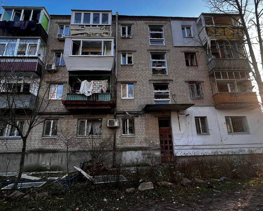 У Дніпрі після обстрілу пошкоджено вікна у чотирьох будинках
