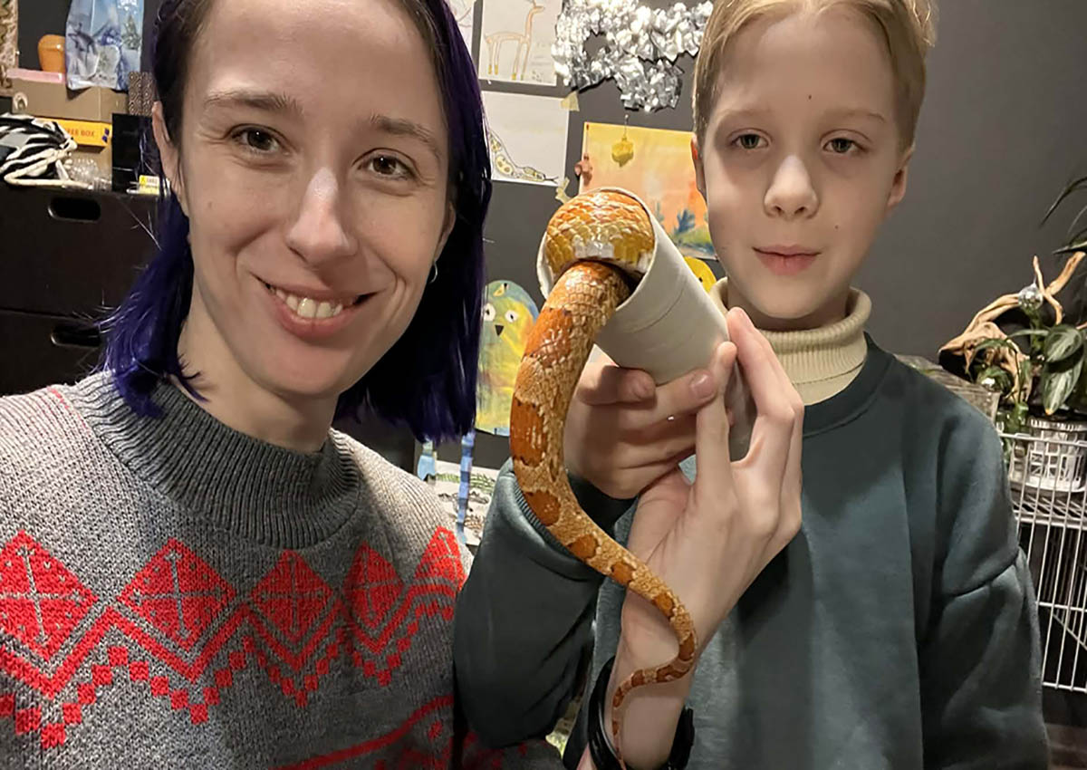 Змії як антистрес: дніпряни обирають незвичайних улюбленців