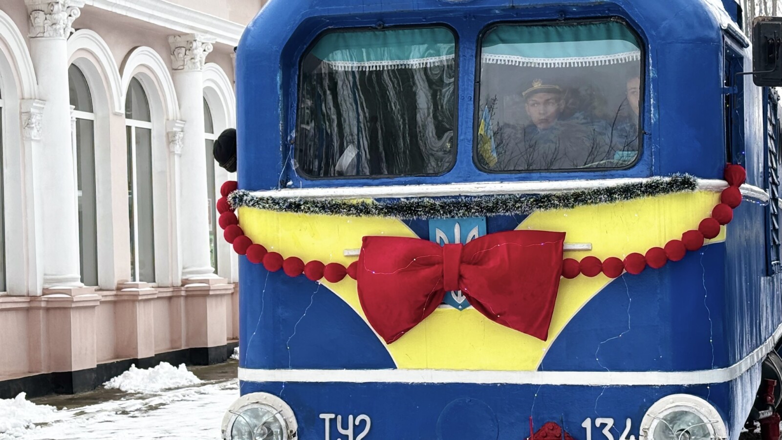 Зимовий сезон на дитячій залізниці у Дніпрі