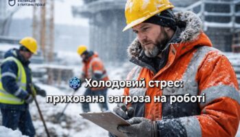 Боротьба з холодовим стресом: заходи для робочих місць у Дніпрі