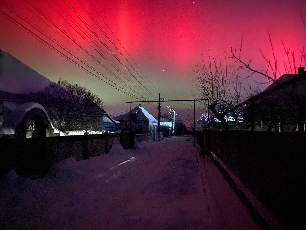 Північне сяйво спостерігали у Дніпрі: природа явища